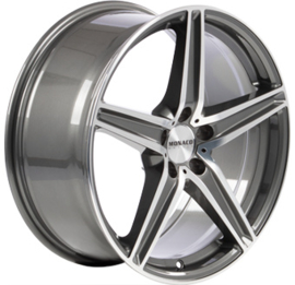 MONACO WHEELS MC3 Antraciet / Gepolijst
