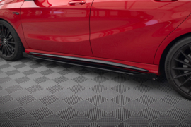 Maxton Design Street Pro Zijskirts Diffusers + Flaps Mercedes-Benz A 45 AMG W176 Facelift