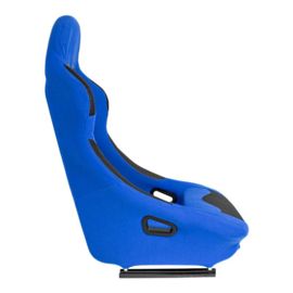 Sportstoel 'BW' - Blauw - Vaste rugleuning - incl. sledes