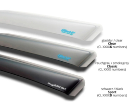 ClimAir Zijwindschermen passend voor Audi A3 (8Y) Sedan 2020-