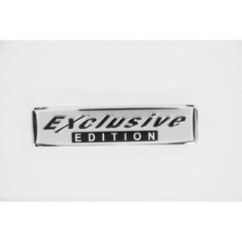 Aluminium Embleem/Logo - EXCLUSIVE EDITION - 7,3x1,7cm