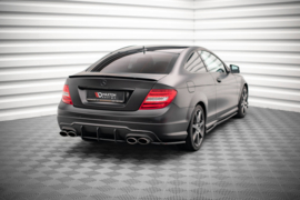 Maxton Design Achterzijde splitters Mercedes-Benz C Coupé / Sedan / Stationwagen AMG-Line C204 / W204 Facelift / S204 Facelift