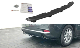 Maxton Design Achtersplitter Mazda 3 BN (Mk3) Facelift (met verticale spijlen)