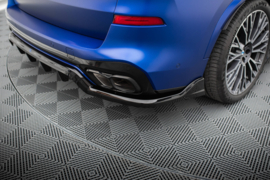 Maxton Design Achtersplitter (met verticale stangen) V.2 BMW X5 M-Pack G05 Facelift
