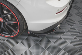 Maxton Design Street Pro Achterzijde Splitters + Flaps Volkswagen Golf GTI / GTE / R-Line Mk8