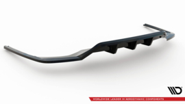 Maxton Design Achtersplitter (met verticale spijlen) V.2 Audi A4 S-Line B9 Facelift