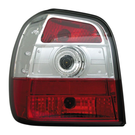 Set Achterlichten passend voor Volkswagen Polo 6N 1995-1999 - Rood/Helder