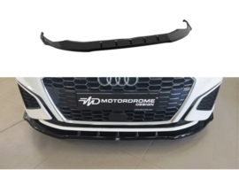 Motordrome Voorspoiler passend voor Audi A3 (8Y) Sportback & Sedan S-Line / S3 2020-2024 (ABS Glanzend zwart)