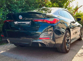 Achterspoilerlip passend voor BMW i4 G26 Sedan 2021- (PU)