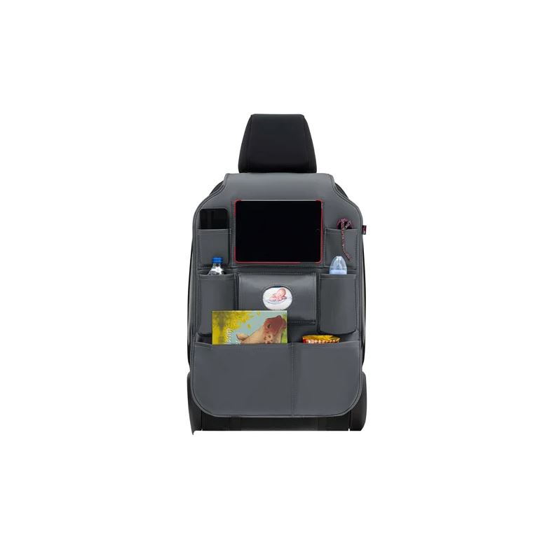 otoM Universele Autostoel Organizer - Grijs PVC leder