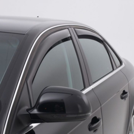 Zijwindschermen Dark passend voor BMW 5-Serie E60 Sedan 2003-2010 - Voorportieren