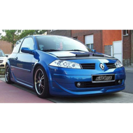 Motorkapsteenslaghoes passend voor Renault Megane II 2002-2006 zwart