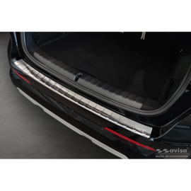 RVS Achterbumperprotector passend voor BMW X1 U11 / X1 U11 xLine 2022- 'Ribs'