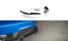 Maxton Design Racing Duurzaamheid Achterzijde Splitters + Flaps BMW M135i F20