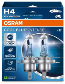 Osram Cool Blue Intense NextGen Halogeen lampen - H4 - 12V/60-55W - set à 2 stuks