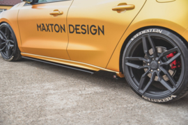 Maxton Design Raceduurzaamheid Zijskirts Diffusers + Flaps Ford Focus ST / ST-Line Mk4