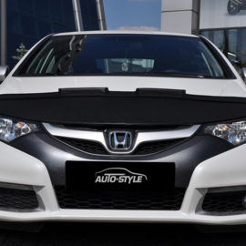 Motorkapsteenslaghoes passend voor Honda Civic HB 2012-2017 zwart