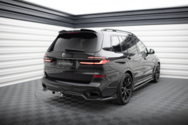 Maxton Design Achtersplitter (met verticale stangen) BMW X7 M-Pack G07 Facelift