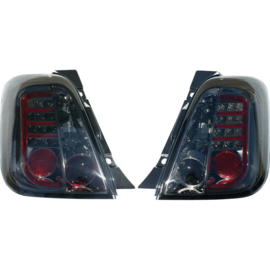 Set LED Achterlichten passend voor Fiat 500 2007- - Smoke