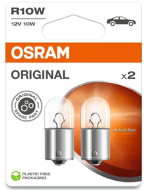 Osram Original Halogeen lampen - BA15S R10W - 12V/10W - set à 2 stuks