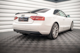 Maxton Design Achtersplitter (met verticale spijlen) Audi A5 Coupé 8T Facelift