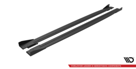 Maxton Design Street Pro Sideskirts Diffusers + Flaps Mercedes-AMG C43 Coupé C205 Facelift