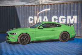Maxton Design Street Pro Zijskirts Diffusers V.1 + Flaps Ford Mustang GT Mk6 Facelift