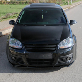 Oneway Voorspoilerlip passend voor Volkswagen Golf V GTi/GTD 2003-2008 – Glanzend zwart