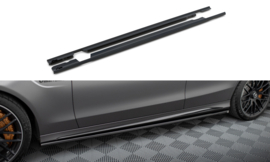 Maxton Design Zijskirts Diffusers Mercedes-AMG C63 Sedan / Estate W205 Facelift