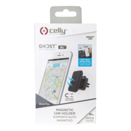 Celly Magnetische Telefoonhouder Ghost Plus XL Zwart