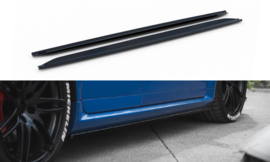 Maxton Design SIDESKIRTS DIFFUSERS AUDI RS4 B7 Gloss Black