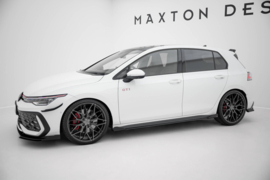 Maxton Design Racing Duurzaamheid Zijskirts Diffusers + Flaps Volkswagen Golf GTI / GTE / GTI Clubsport / R-Line Mk8