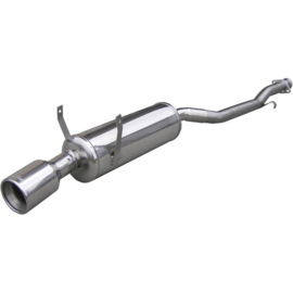 100% RVS Sportuitlaat passend voor BMW 3-Serie E36 318 1992-1998 102mm