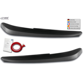 Koplampspoilers passend voor Audi Q3 (F3) incl. Sportback 2019- (ABS)