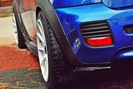 Maxton Design ACHTERZIJDE SPLITTERS V.1 MINI COOPER R56 JCW