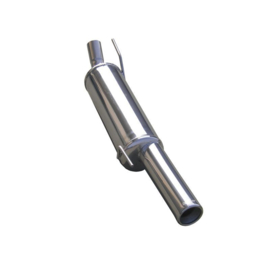 100% RVS Sportuitlaat passend voor Volkswagen Golf III 1.9 TD (90pk) 80mm