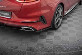Maxton Design Achterzijde splitters Kia ProCeed GT / GT-Line Mk1