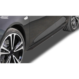 Sideskirts 'Slim' passend voor Audi A3 8P 3-deurs 2003-2012 (ABS zwart glanzend)