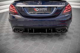 Maxton Design Street Pro Achter Diffuser Mercedes-AMG C 43 Sedan / Estate W205 / S205 Facelift