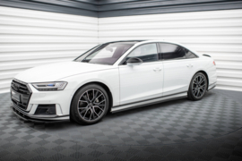 Maxton Design Zijskirts Diffusers Audi S8 / A8 S-Line D5 + Audi S8 / A8 S-Line D5 Facelift
