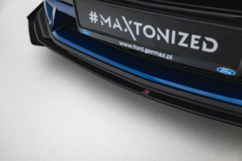 Maxton Design Street Pro Frontsplitter + Flaps Ford Mustang GT Mk7