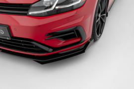 Maxton Design Racing Duurzaamheid Frontsplitter + Flaps Volkswagen Golf R / R-Line Mk7 Facelift