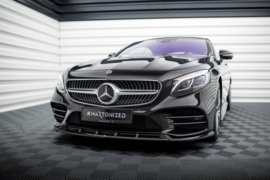 Maxton Design Frontsplitter V.2 Mercedes-Benz S Coupé AMG-Line C217 Facelift