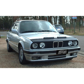 Motorkapsteenslaghoes passend voor BMW 3 serie E30 1986-1989 zwart