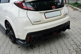 Maxton Design ACHTERZIJDE SPLITTERS HONDA CIVIC IX TYPE R