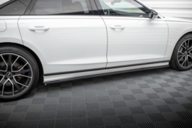 Maxton Design Zijskirts Diffusers Audi S8 / A8 S-Line D5 + Audi S8 / A8 S-Line D5 Facelift