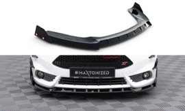 Maxton Design Frontsplitter V.6 + flappen Ford Fiesta ST Mk7 Facelift