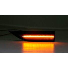 Set LED Zijknipperlichten passend voor Volkswagen Transporter T6 2015- - Rookgrijs- incl. Dynamic Running Light
