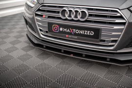 Maxton Design STREET PRO VOORSPLITTER AUDI A5 S-LINE / S5 COUPÉ / SPORTBACK F5