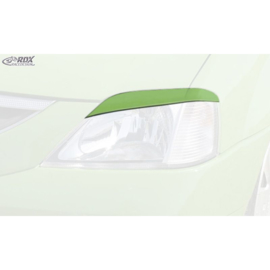 Koplampspoilers passend voor Dacia Logan -2008 (ABS)